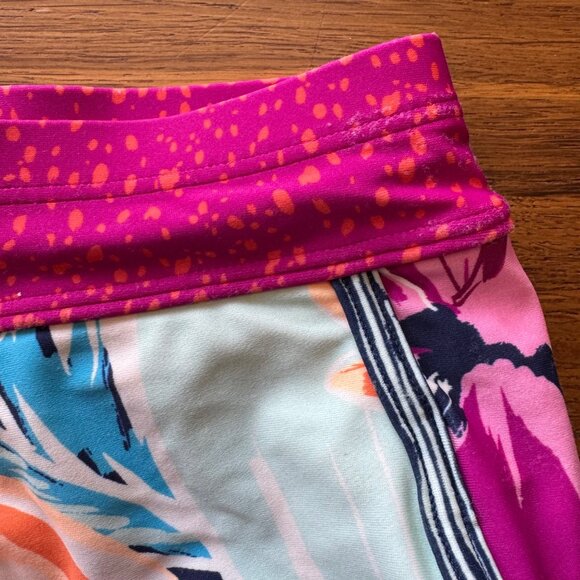 ATHLETA GIRL Paradise Splash Bikini & Shorts Girls XS 6 Athletic Swim Set - Picture 6 of 15